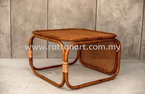 RATTAN COFFEE TABLE