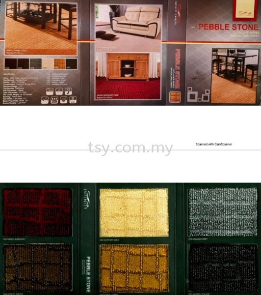 PEBBLE STONE PEBBLE STONE INFINITY WALL TO WALL CARPET Selangor, Beranang, Malaysia, Kuala Lumpur (KL) Supply Supplier Suppliers | TSY Decor