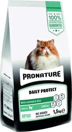 DAILY PROTECT ADULT CAT - WITH CHICKEN & RICE