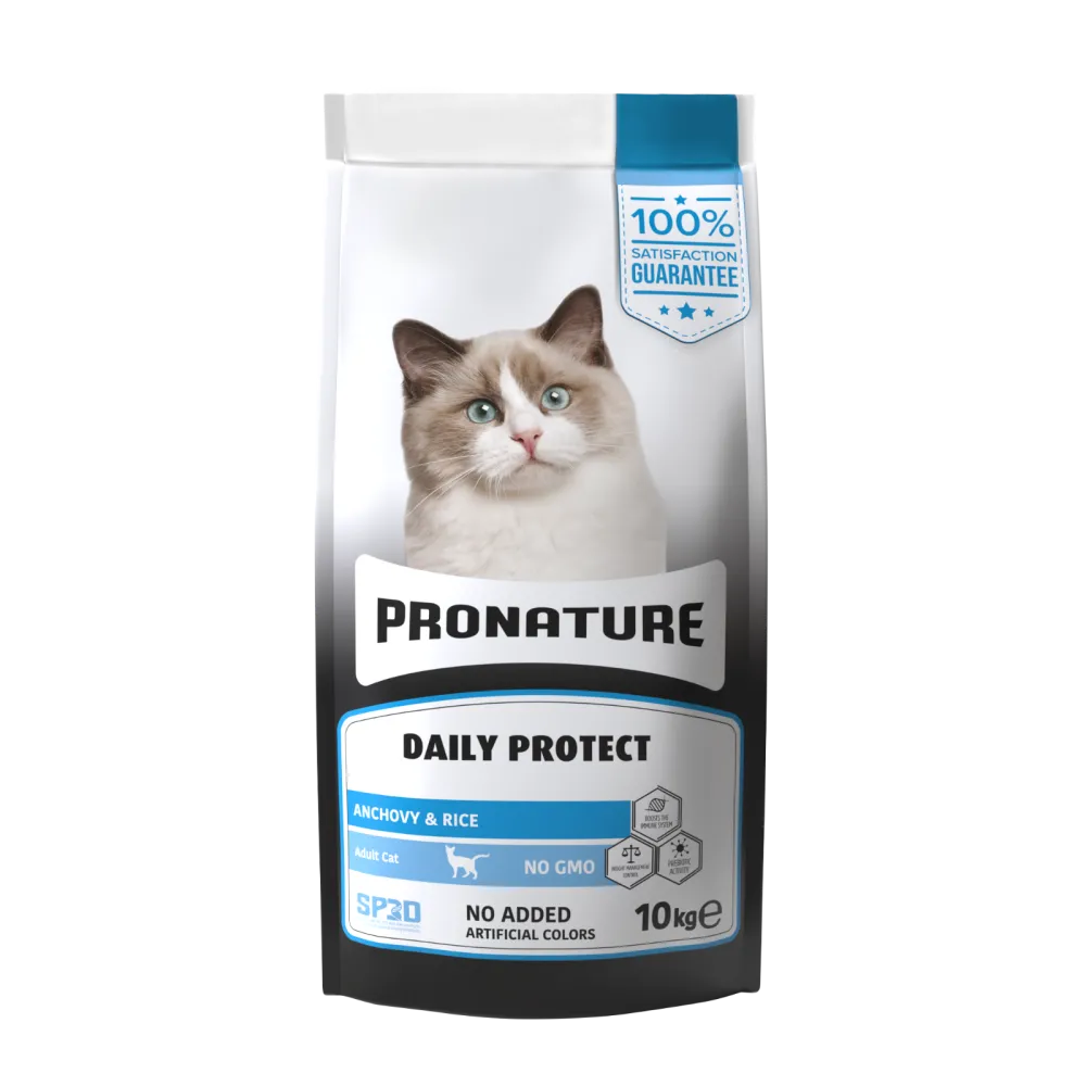 PRONATURE DAILY PROTECT ADULT CAT - ANCHOVY & RICE