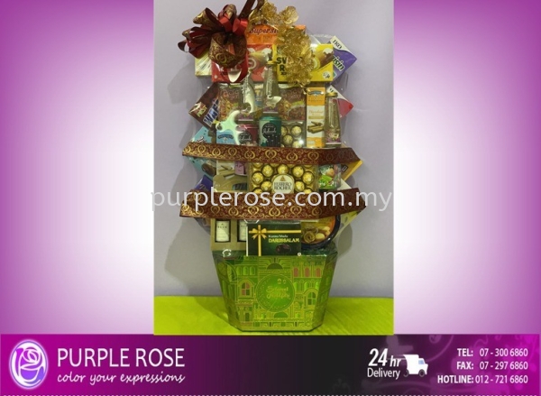 Hari Raya Hamper Set-15 Hari Raya 2023 Hamper (Malaysia) Johor Bahru (JB), Malaysia, Singapore Supply, Supplier, Delivery | Purple Rose Florist & Gifts