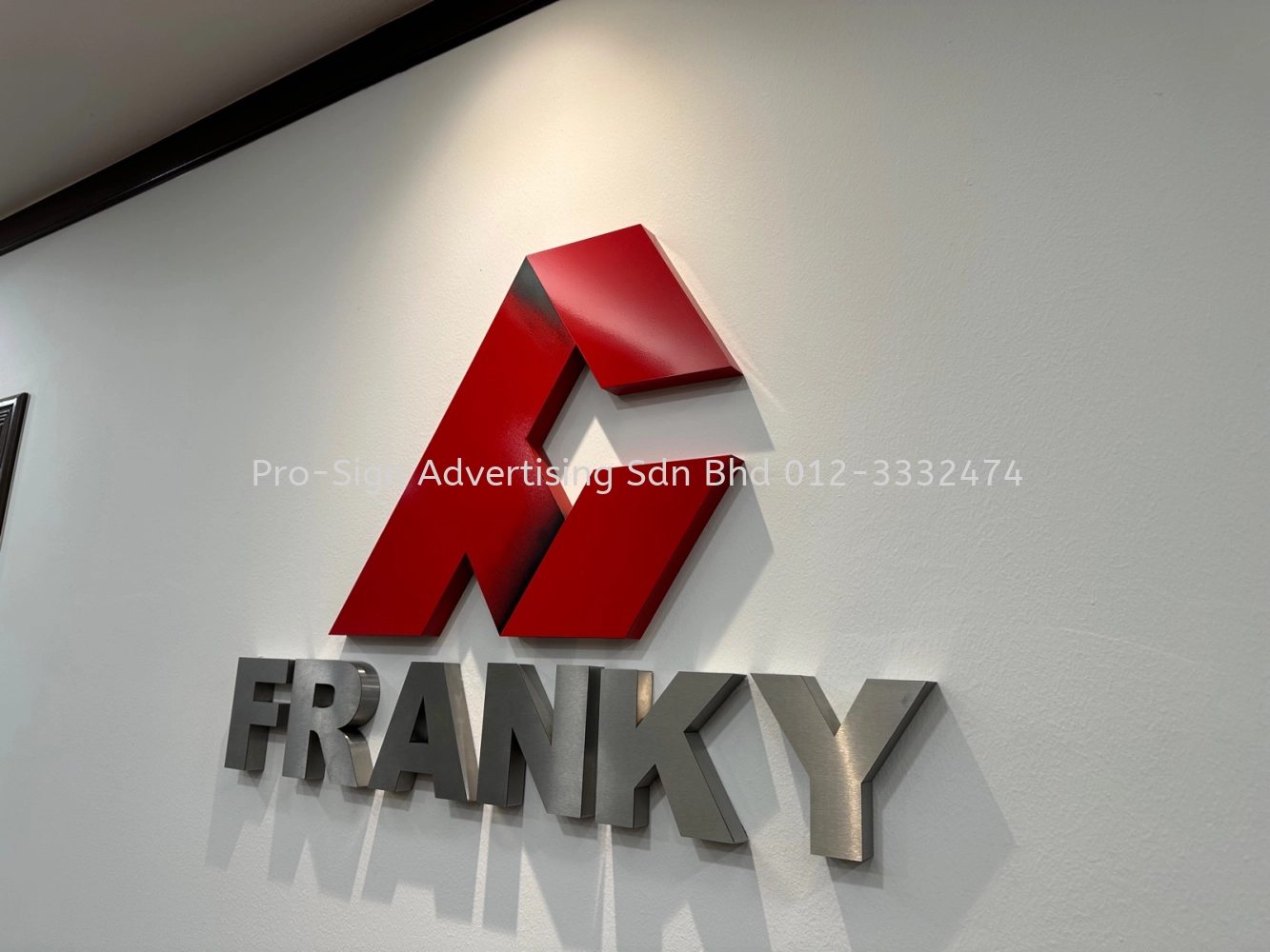 TONED SPRAY PAINT EG LOGO AND STAINLESS STEEL BOX UP FRANKY (FRANKY CORPORATION, 2023, KL)