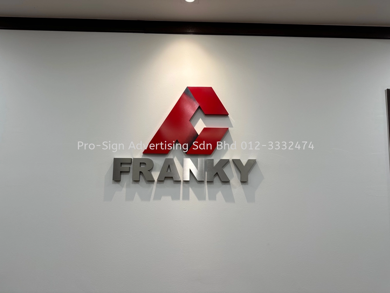 TONED SPRAY PAINT EG LOGO AND STAINLESS STEEL BOX UP FRANKY (FRANKY CORPORATION, 2023, KL)