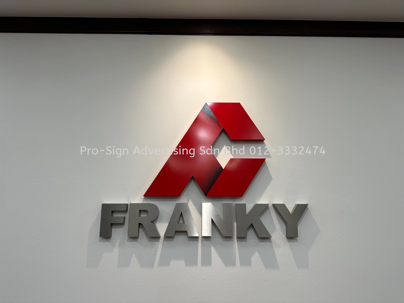 TONED SPRAY PAINT EG LOGO AND STAINLESS STEEL BOX UP FRANKY (FRANKY CORPORATION, 2023, KL)