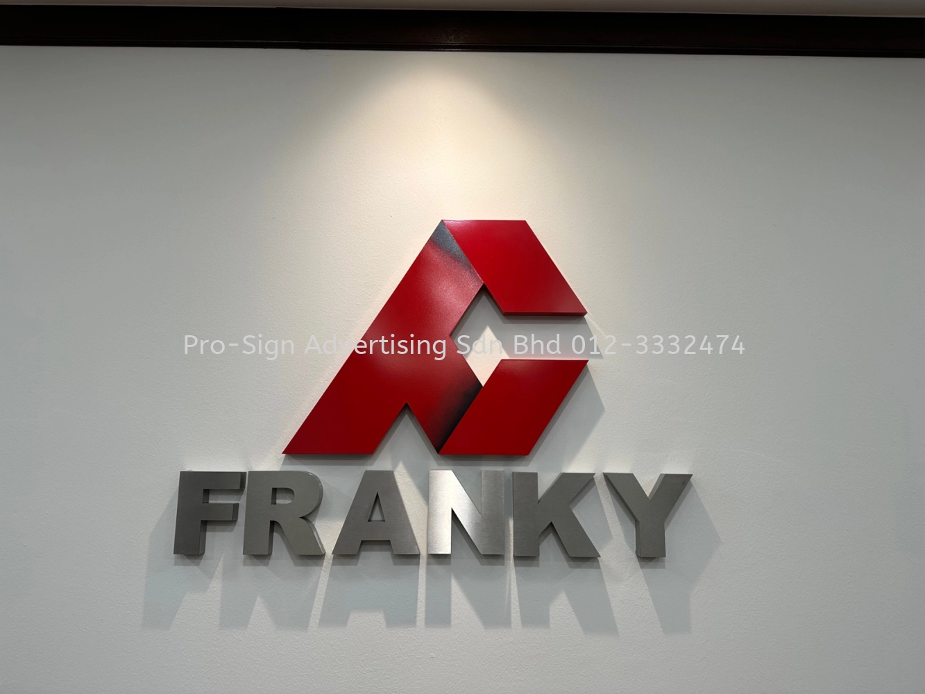 TONED SPRAY PAINT EG LOGO AND STAINLESS STEEL BOX UP FRANKY (FRANKY CORPORATION, 2023, KL)