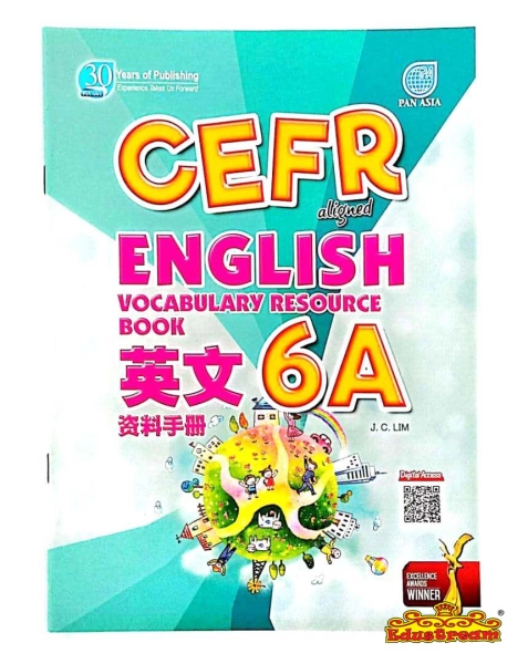 Cefr Aligned English Vocabulary Resource Book 6A  Pan Asia  SJKC Books Johor Bahru (JB), Malaysia Supplier, Suppliers, Supply, Supplies | Edustream Sdn Bhd