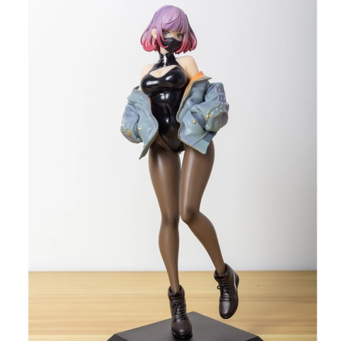 Mask Girl LUNA Figure from Sneaker Highleg Neon CPU Decoration