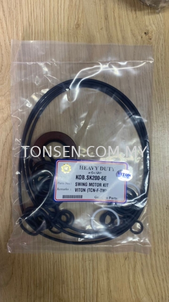 KOBELCO SK200-6E SWING MOTOR KIT (VITON) SPARE PART Johor Bahru (JB), Malaysia, Skudai Supplier, Rental, Wholesaler, Supply | TS MACHINERY PARTS SDN BHD