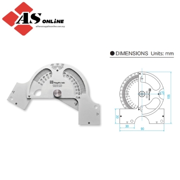 SK Angle Protractor / Model: 007519 / AP-130