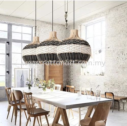 RATTAN PENDANT LIGHT