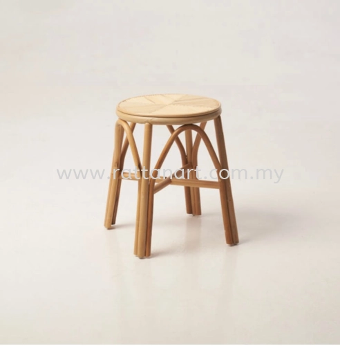 RATTAN STOOL