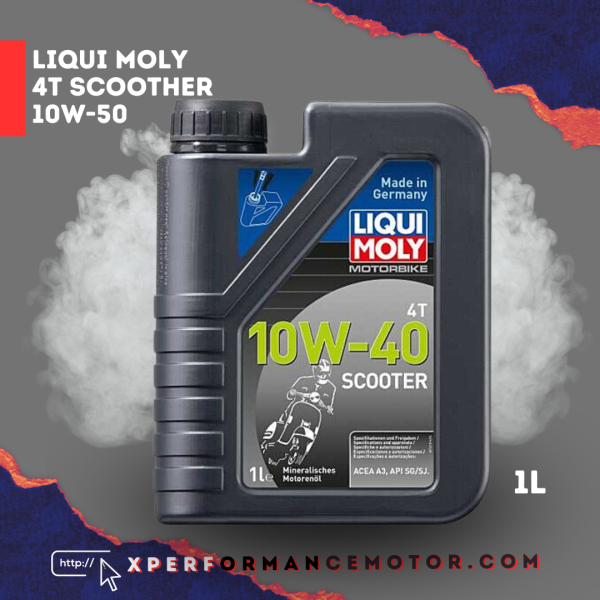 LIQUI MOLY 4T SCOOTER 10W-50 Others Johor Bahru JB Supply Suppliers | X Performance Motor