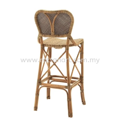 RATTAN BAR STOOL