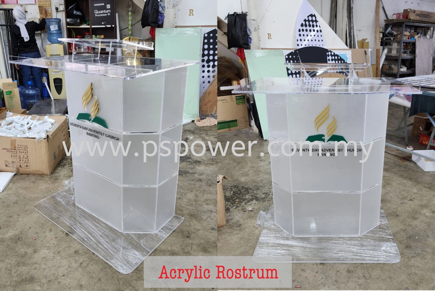 Custom Made Acrylic Rostrum Selangor, Malaysia, Kuala Lumpur (KL ...