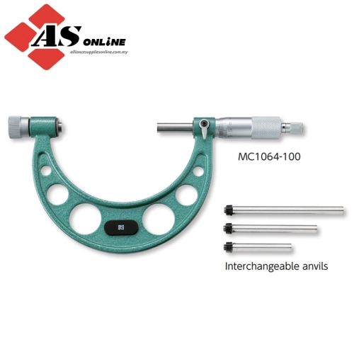 SK Micrometer With Interchangeable Anvil MC1064-200 / Model: 151442