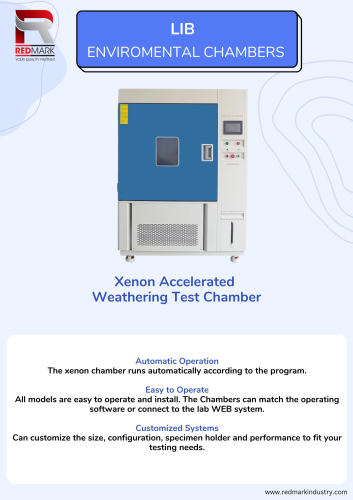 Xenon Accelerated Weathering Test Chamber