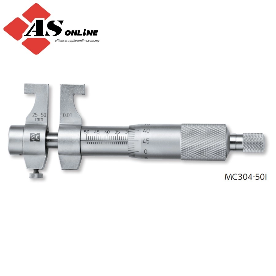 SK Caliper Type Inside Micrometer MC304-75I / Model: 151232