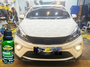 Car Nano Ceramic Coating 9H  Perodua Myvi