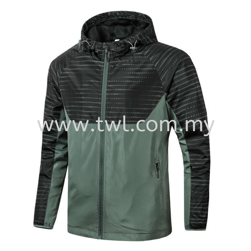 JK023 Sports Breathable Windbreaker 