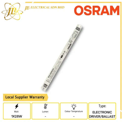 OSRAM QTZ5 1X28W T5 ELECTRONIC BALLAST