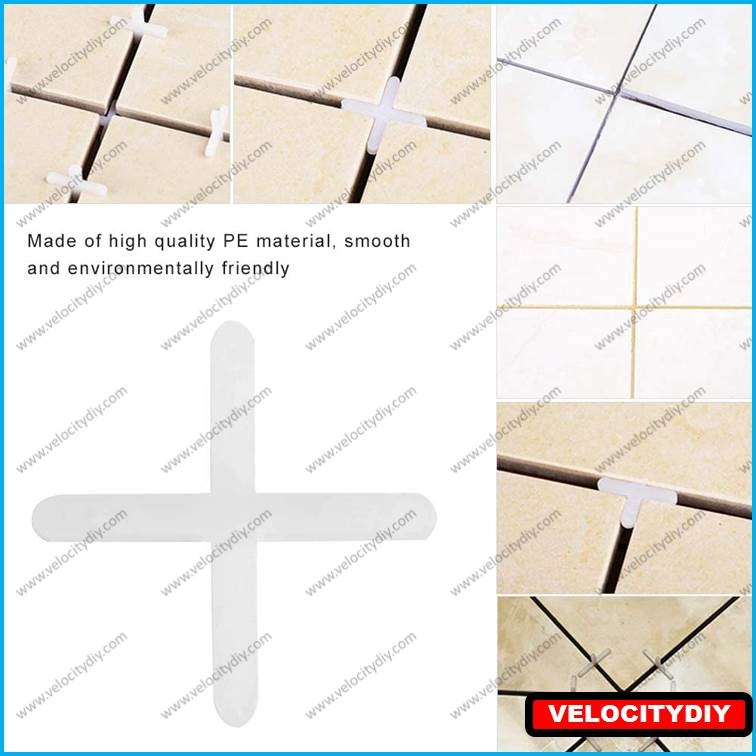 （地砖十字卡子）Tile Levelers Spacers for Spacing of Floor or Wall Tiles Installation Tile Spacer 500 pcs