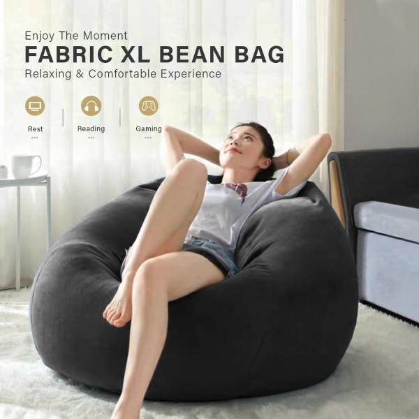 Velvet Fabric XL Sofa Bean Bag Sofa Home & Living Malaysia, Selangor, Kuala Lumpur (KL) Supplier, Suppliers, Supply, Supplies | Like Bug Sdn Bhd