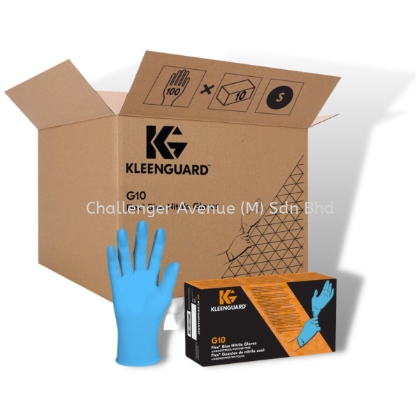 KLEENGUARD™ G10 Flex Blue Nitrile Gloves (54332 / 54333 / 54334 / 54335) Kleenguard Kimberly-Clark Selangor, Malaysia, Kuala Lumpur (KL), Subang Jaya Supplier, Suppliers, Supply, Supplies | Challenger Avenue (M) Sdn Bhd