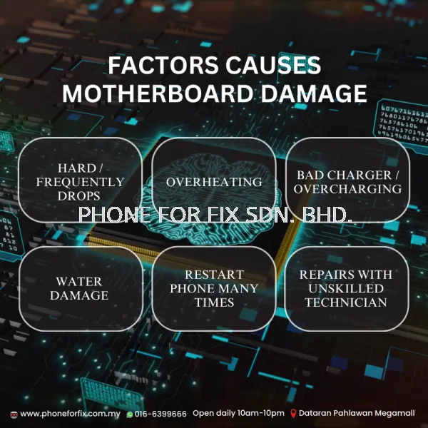 FACTORS CAUSES MOTHERBOARD DAMAGE