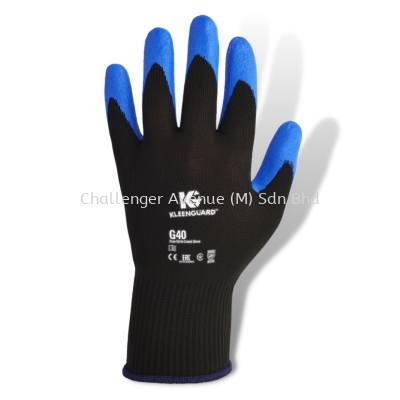 KLEENGUARD™ G40 Blue Nitrile Foam Coated Gloves (40225 / 40226 / 40227)