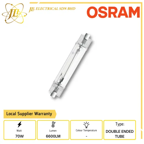 OSRAM NAV-TS 70W RX7S SON DOUBLE ENDED TUBE