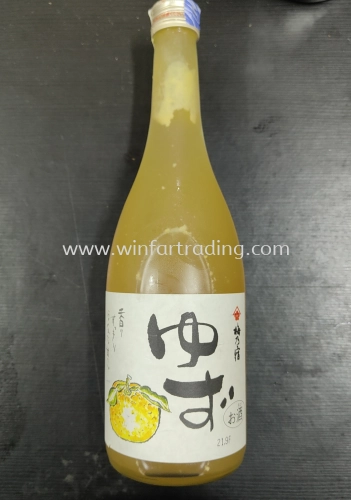 UMENOYADO YUZU SHI 720ML 8% BC4534847004151