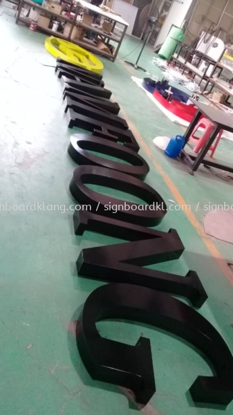 namfoong aluminium box up 3d gaint lettering logo signage signboard at kapar ALUMINIUM BIG 3D BOX UP LETTERING SIGNAGE Selangor, Malaysia, Kuala Lumpur (KL) Supply, Manufacturers, Printing | Great Sign Advertising (M) Sdn Bhd