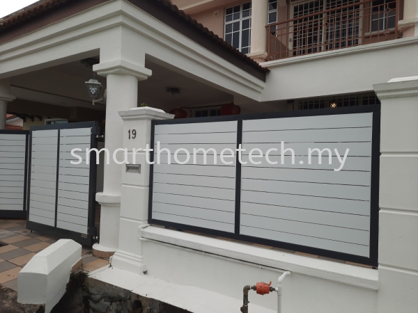 Fencing MY@Gate  Aluminium Gate Melaka, Malaysia Supplier, Supply, Supplies, Installation | SmartHome Technology Solution