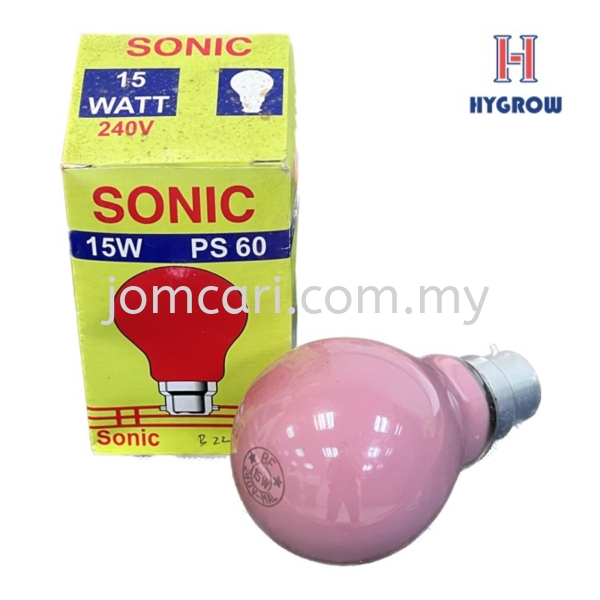 SONIC 15W PS60 B22 RED