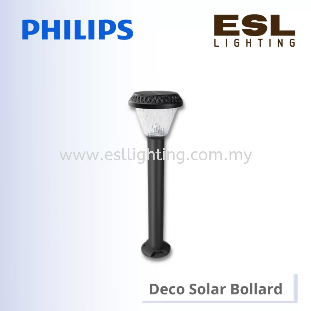 PHILIPS SOLAR LIGHTING Deco Solar Bollard - BGC050 LED3/730  RL