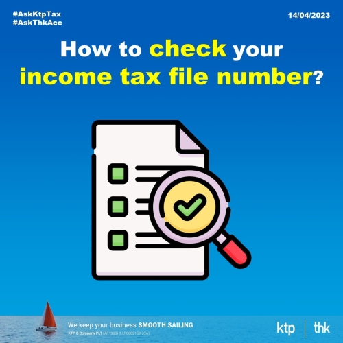 How to check personal income tax numbers online?