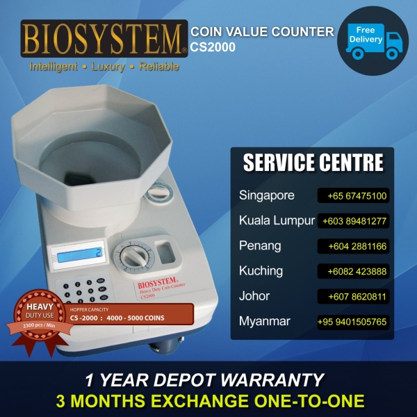 CS2000 Coin Counter Banking Equipment Johor Bahru JB Malaysia Supply Suppliers Retailer | LEO Automation Trading