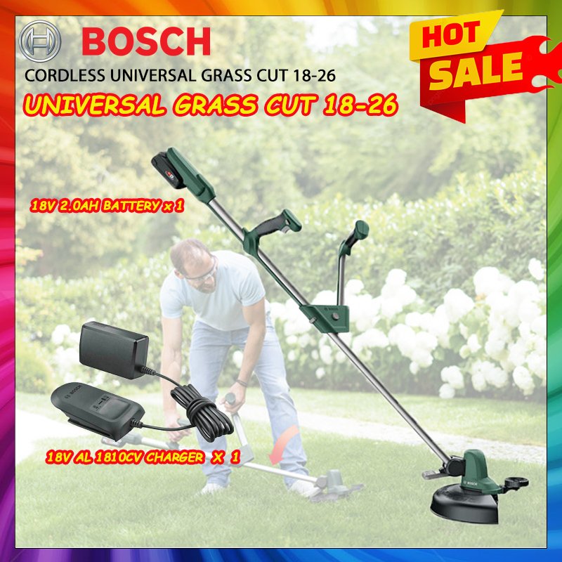 Bosch Universal Grass Cut 18 26 Cordless Grass Cutter Others