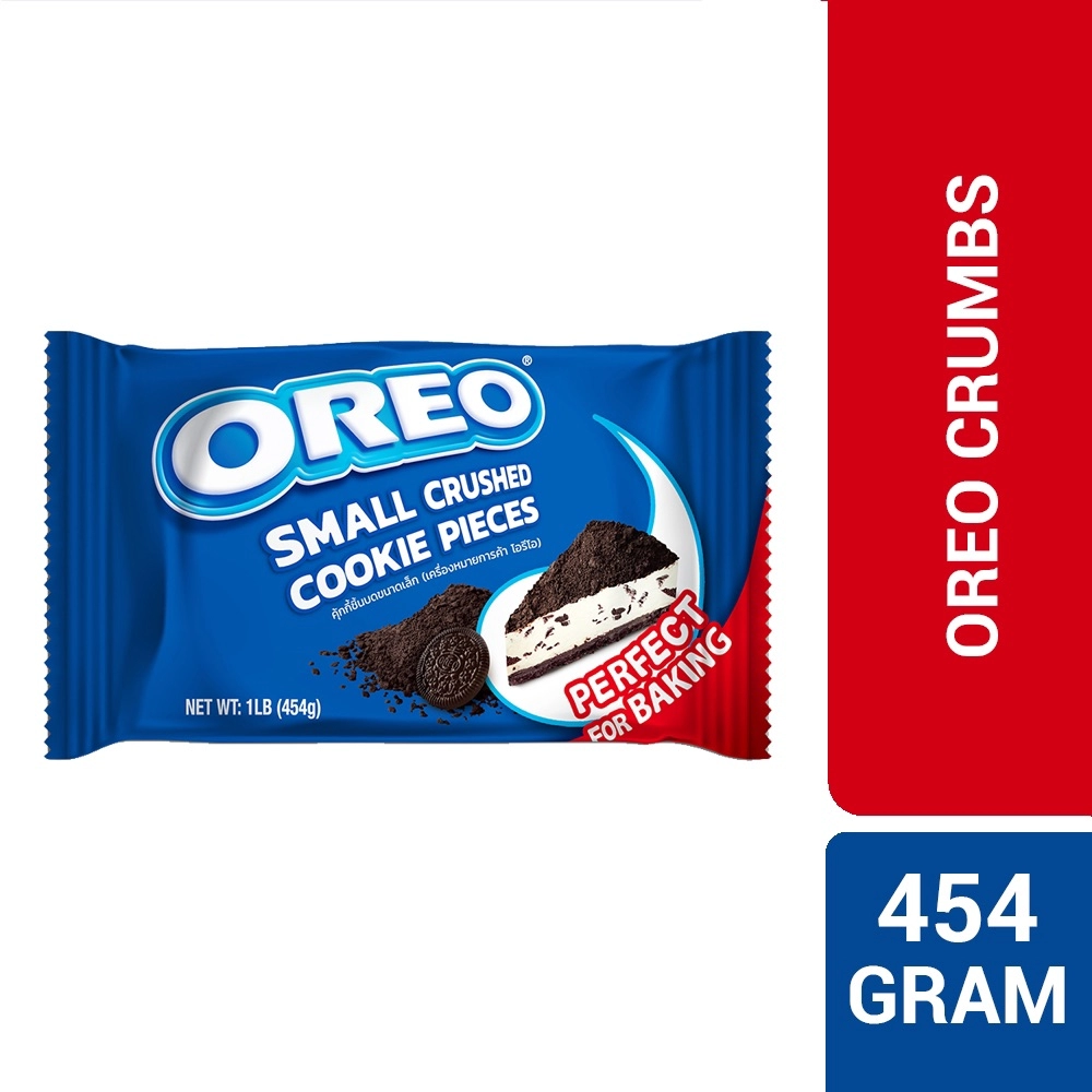 Oreo Small Crushed Cookie Pieces 454g