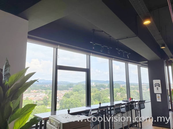 UV Privacy Reflectie Tinted Film Silver Tinted Window Film @ Bukit Jelutong Tinted Film Shah Alam, Selangor, Malaysia. Installation, Supplies, Supplier, Supply | Cool Vision Solar Film Specialist