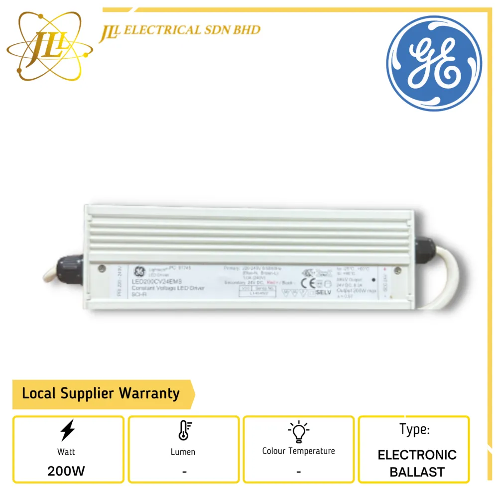 GE 97745 OT LED200CV24EMS IP67 24V 200W LED DRIVER/BALLAST