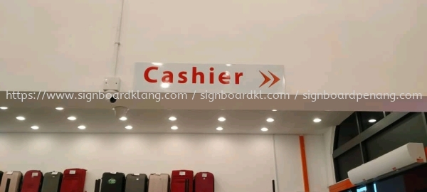 cashier ACP indoor signage signboard  ACP SIGNAGE Klang, Malaysia Supplier, Supply, Manufacturer | Great Sign Advertising (M) Sdn Bhd