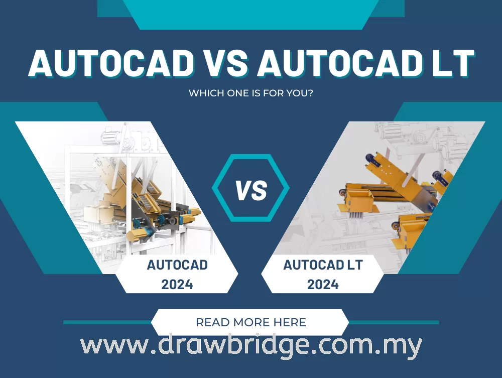 What's the difference between AutoCAD 2024 and AutoCAD LT 2024? Find out here