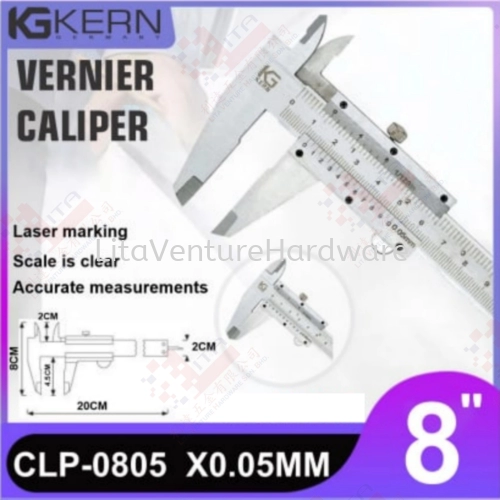 KG KERN GERMANY VERNIER CALIPER CLP0805X0.05MM