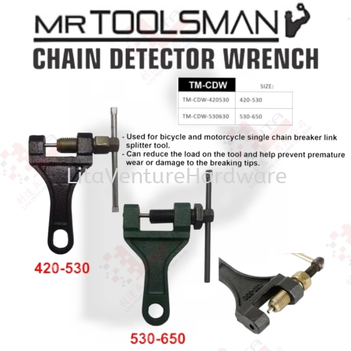 MR TOOLSMAN BRAND CHAIN DETECTER WRENCH TMCDW420530 TMCDW530630