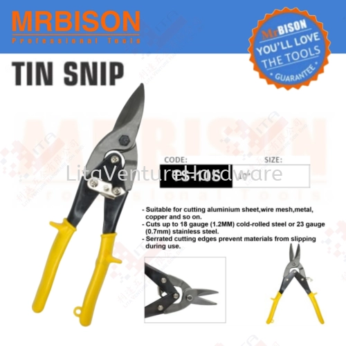 MRBISON BRAND TIN SNIP TS10S