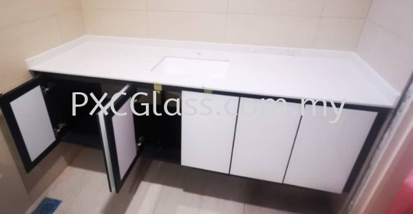 Toilet Cabinet 4G Door Aluminium Cabinet Selangor, Malaysia, Kuala Lumpur (KL), Shah Alam Supplier, Installation, Supply, Supplies | Pan Xue Cheng Glass Sdn Bhd