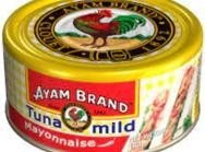 AYAM BRAND TUNA MAYONES LIGHT 160G 美乃滋金枪鱼