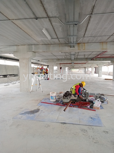 WORK IN PROGRESS TEXAS INSTRUMENT - NEW CAR PARK LV WORKS MECHANICAL & ELECTRICAL ENGINEERING WORKS Kuala Lumpur (KL), Malaysia, Selangor, Melaka, Cheras Supplier, Suppliers, Supply, Supplies | YN SERTING SDN BHD