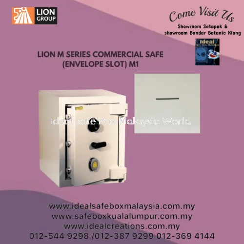 LION M-Series Commercial Safe c/w Envelope Slot on Top (M1 Slot)_324kg